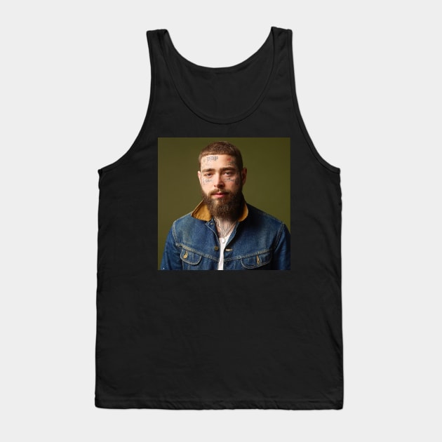 Post Malone if you all weren't here, i'd be crying tour Tank Top by zakimirza21